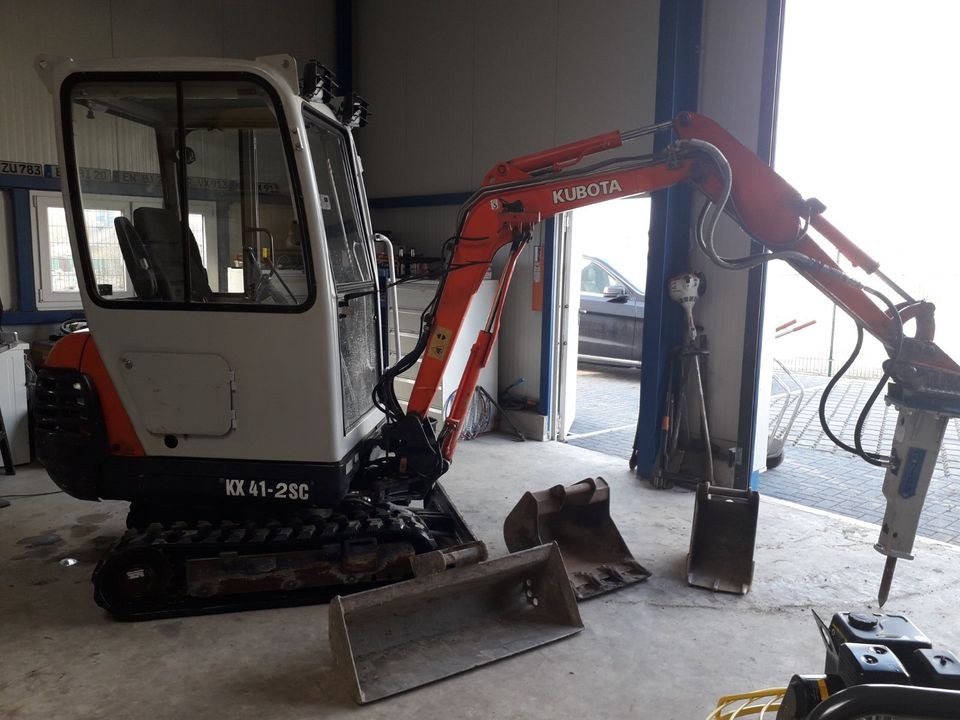 Kubota Minibagger KX41 2 mieten in Dorstfeld