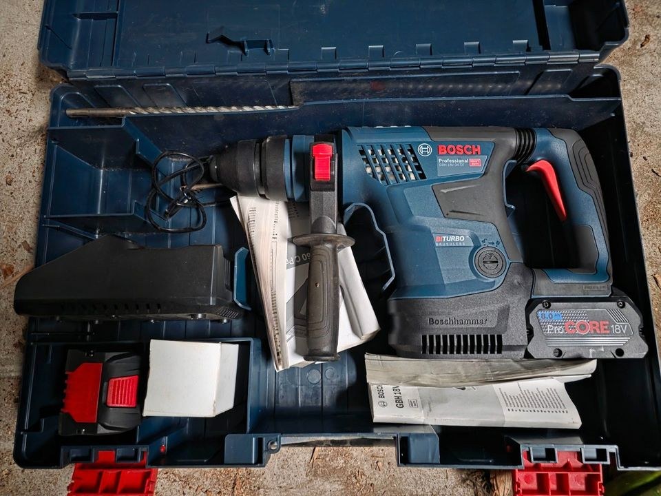 Akku Bohrhammer Bosch GBH 18v 34 CF mieten in Dorstfeld