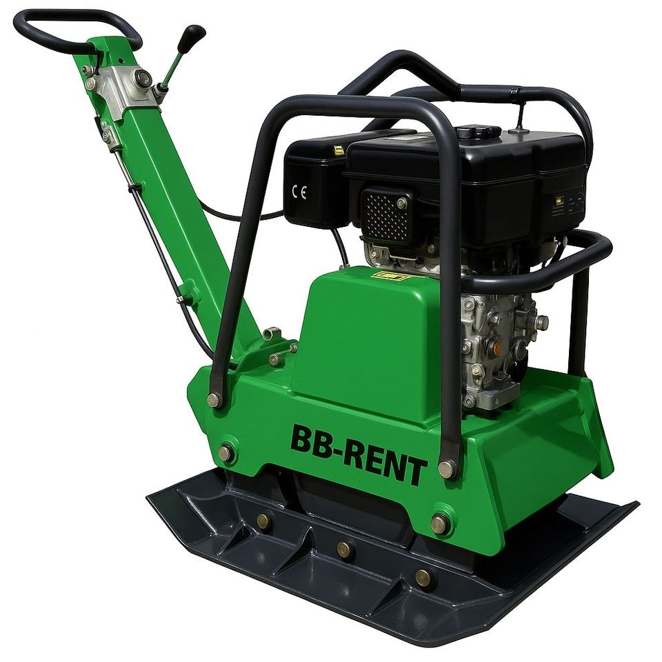Rüttelplatte 200Kg Verdichter Rüttelgerät mieten bei BB-Rent