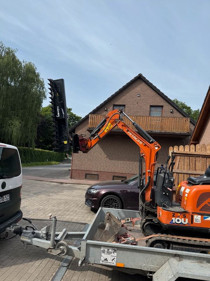 Heckenschere MS01 mieten bei BB-Rent – für Erdarbeiten & Baustelle
