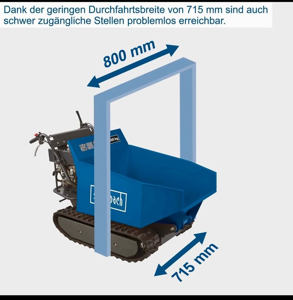 Raupe Raupendumper dumper minidumper Schubkarren mieten bei BB-Rent – 2