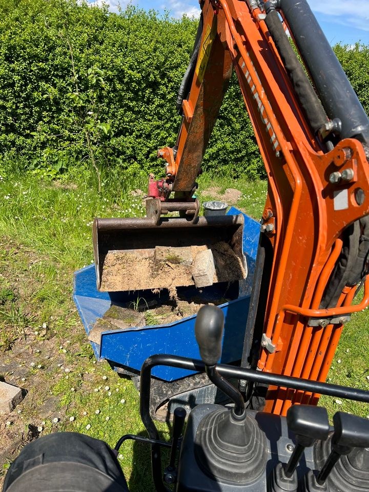 Mini Mikrobagger ZX10U 6 kompakt wendig 1t mieten bei BB-Rent – 3