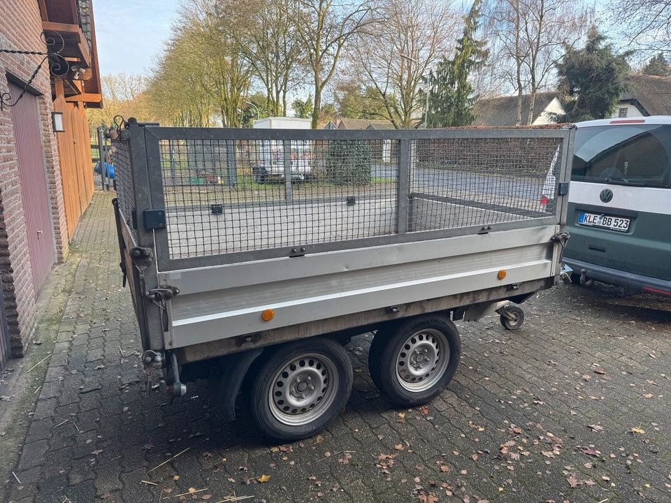 Kipper Anhänger rückwärtskipper Laubgittern mieten bei BB-Rent – 2