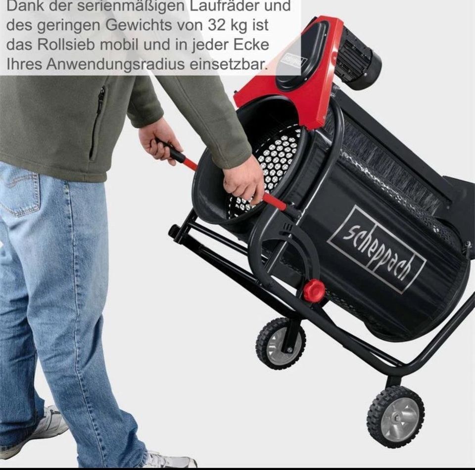 Rollensieb Gartensieb Sieb mutterboden sieben mieten bei BB-Rent – 3