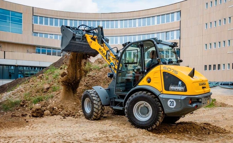 Radlader Kramer 5075 4,5t mieten bei BM-Bittl Baumaschinenverleih