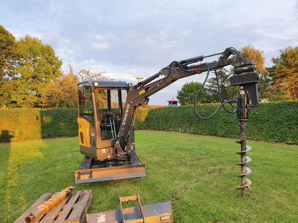 Minibagger 2T Bagger Stampfer Rüttelplatten mieten in Pollenfeld – 4
