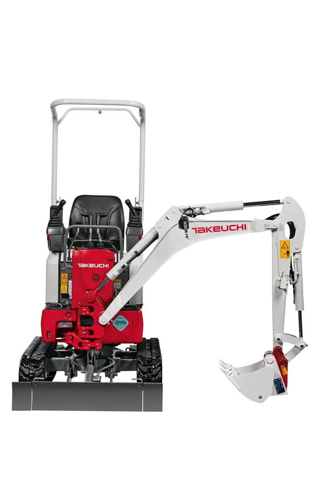 Minibagger Takeuchi 1,1 t 5,0 mieten bei BNS – 3