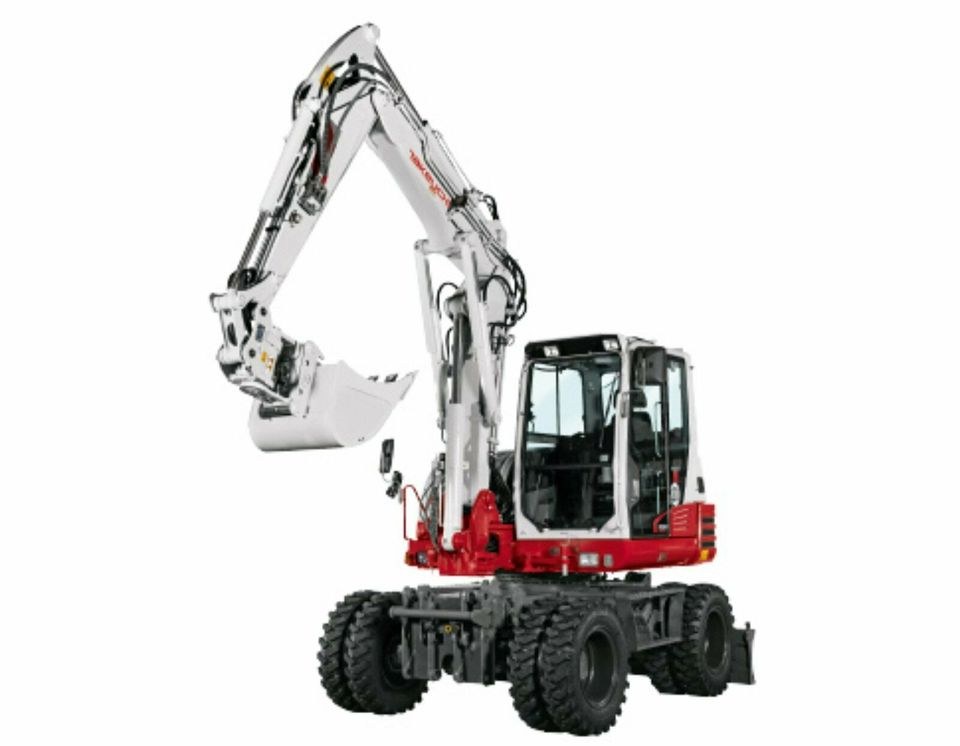 Mobilbagger 10,0 t 16,0 Tieflöffel mieten bei BNS
