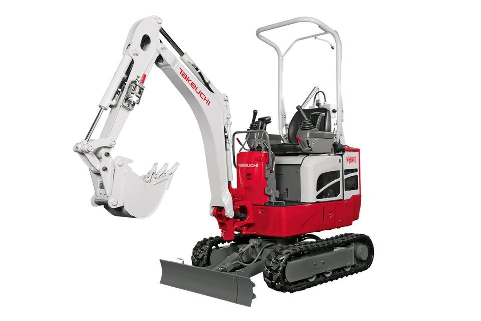 Minibagger Takeuchi 1,1 t 5,0 mieten bei BNS – 2
