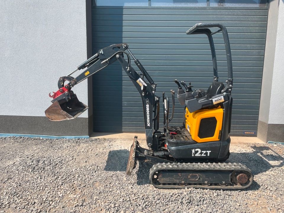 Eurocomach 12Zt Minibagger Microbagger Tag mieten bei BauMa³