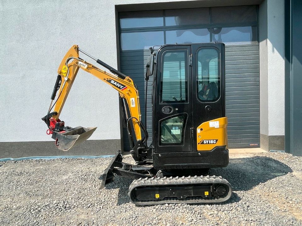 Minibagger Sany Sy18c Tag mieten bei BauMa³ – 2