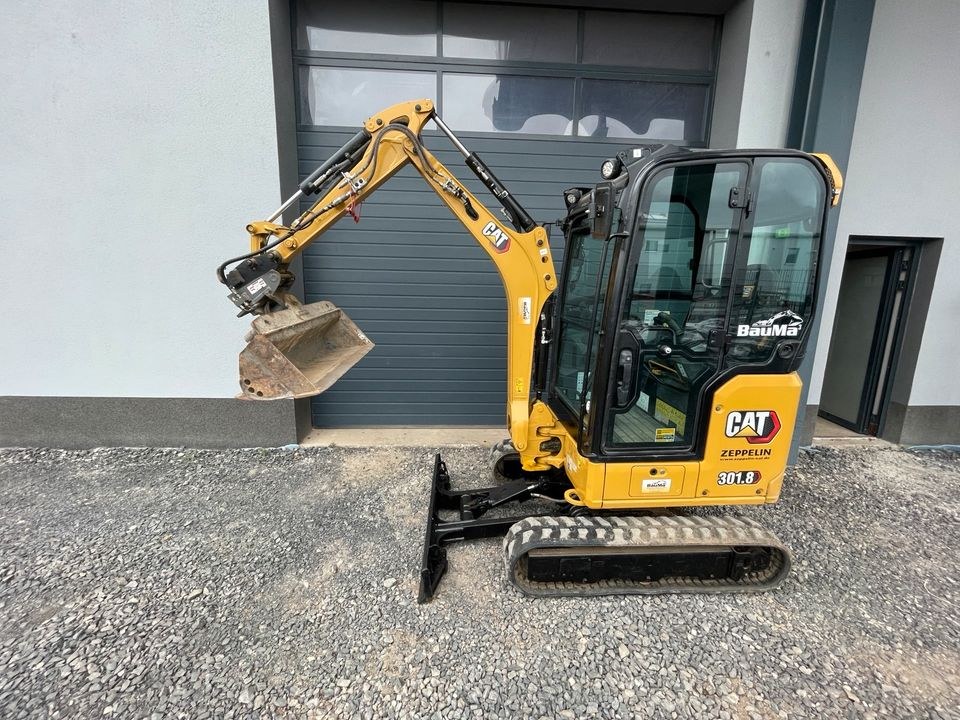 2t Minibagger CAT 301.8 Tag mieten bei BauMa³
