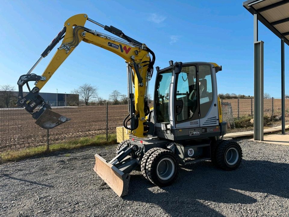 Wacker EW65 Mobilbagger Radbagger Tag mieten bei BauMa³ – 2