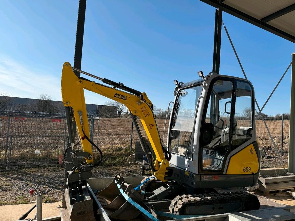 Wacker Neuson ET 18 Minibagger Tag mieten bei BauMa³
