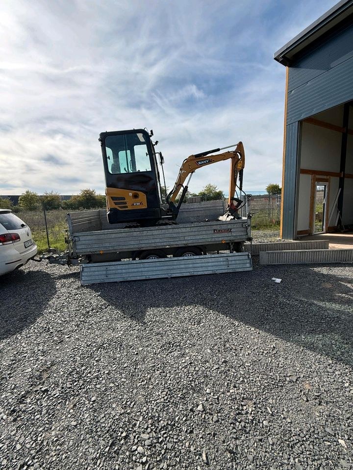 Kombi 2t Minibagger 3S E Kipper 3,5t mieten bei BauMa³ – 2