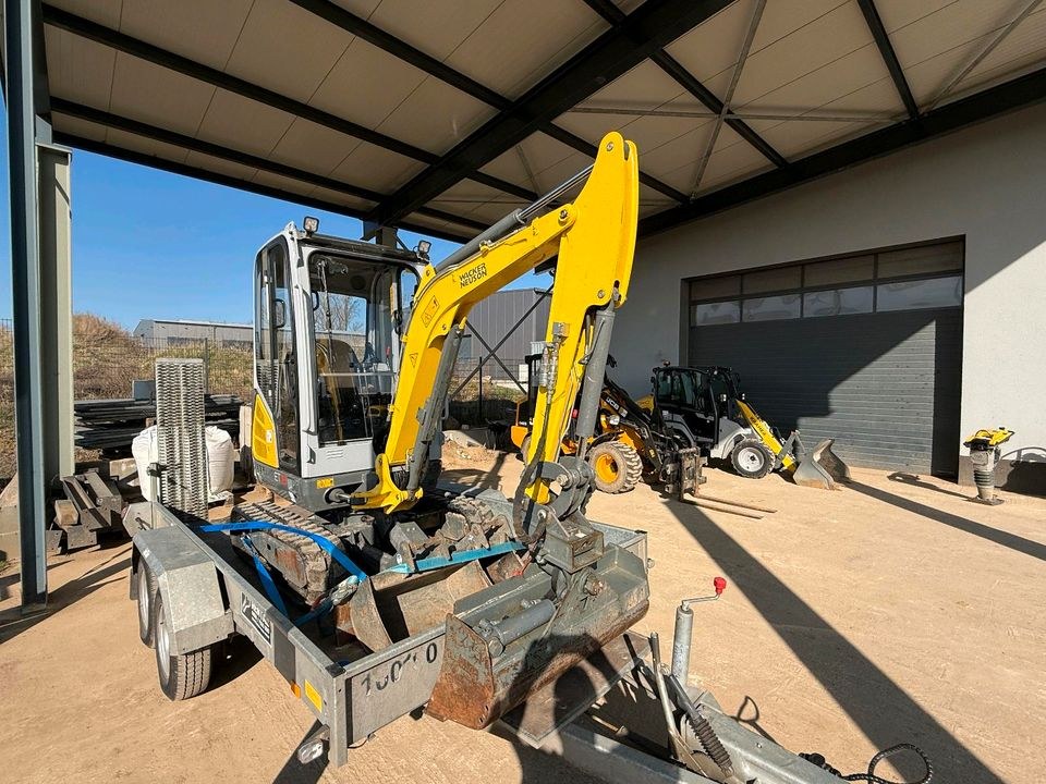 Wacker Neuson ET 18 Minibagger Tag mieten bei BauMa³ – 3