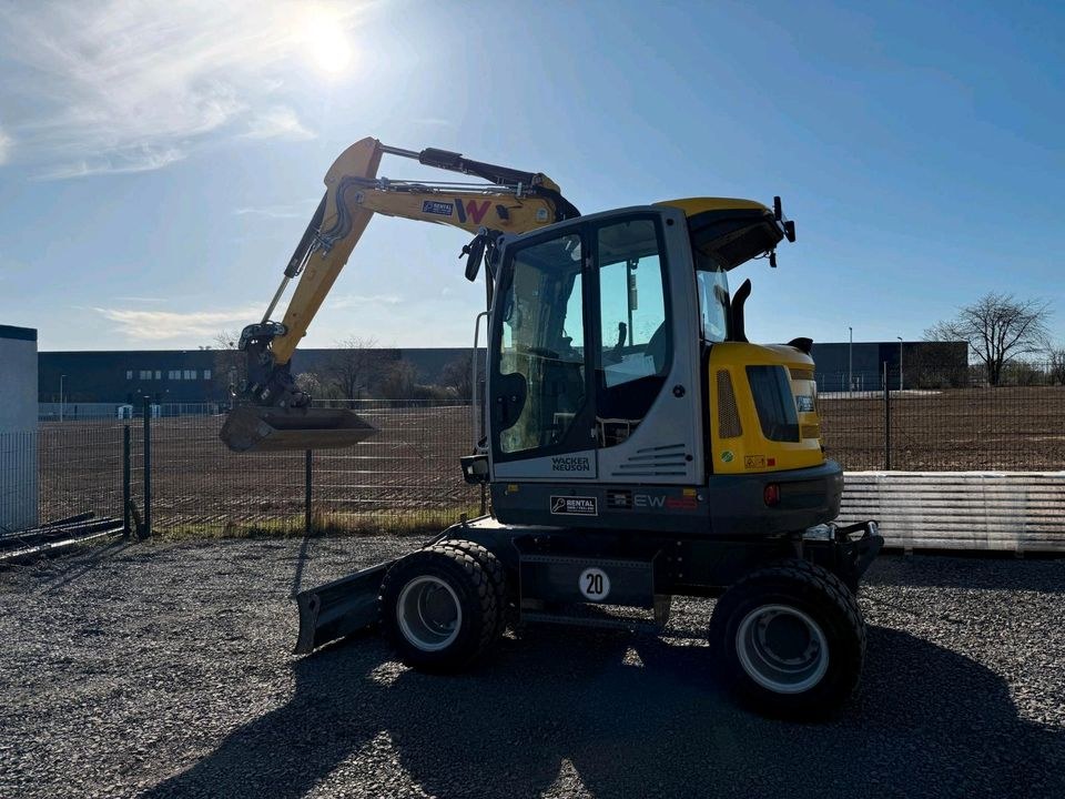 Wacker EW65 Mobilbagger Radbagger Tag mieten bei BauMa³ – 3