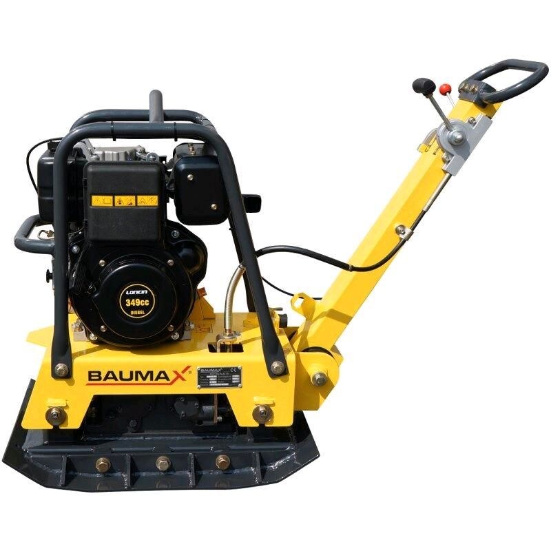 BauMax 200Kg Rüttelplatte Vowärts Rückwärts lauf mieten bei BauMa³