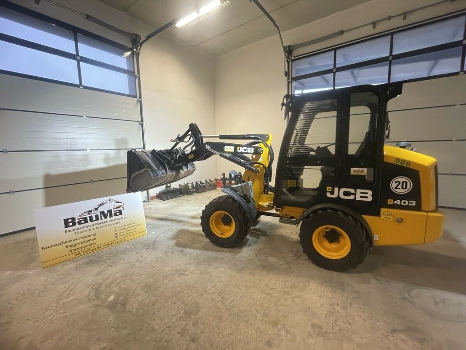 Radlader Hoflader JCB 403 Tag mieten bei BauMa³ – 3
