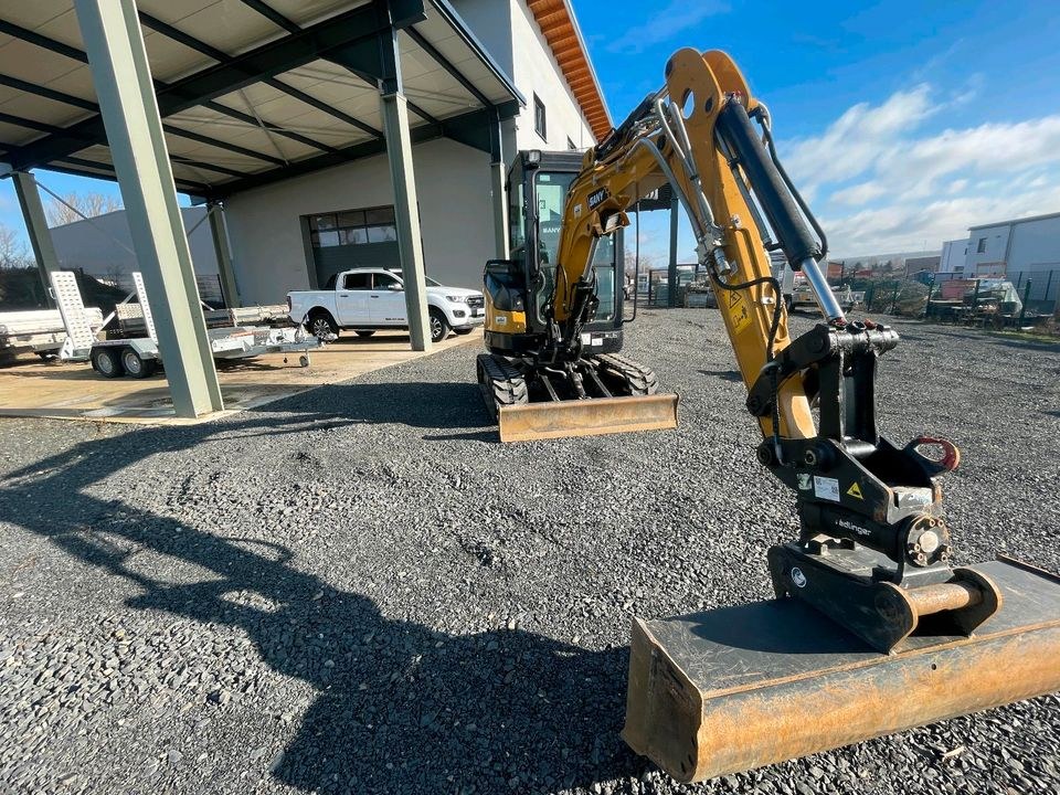 2,7t Minibagger Sany Sy26U Tag Powertilt mieten bei BauMa³ – 2