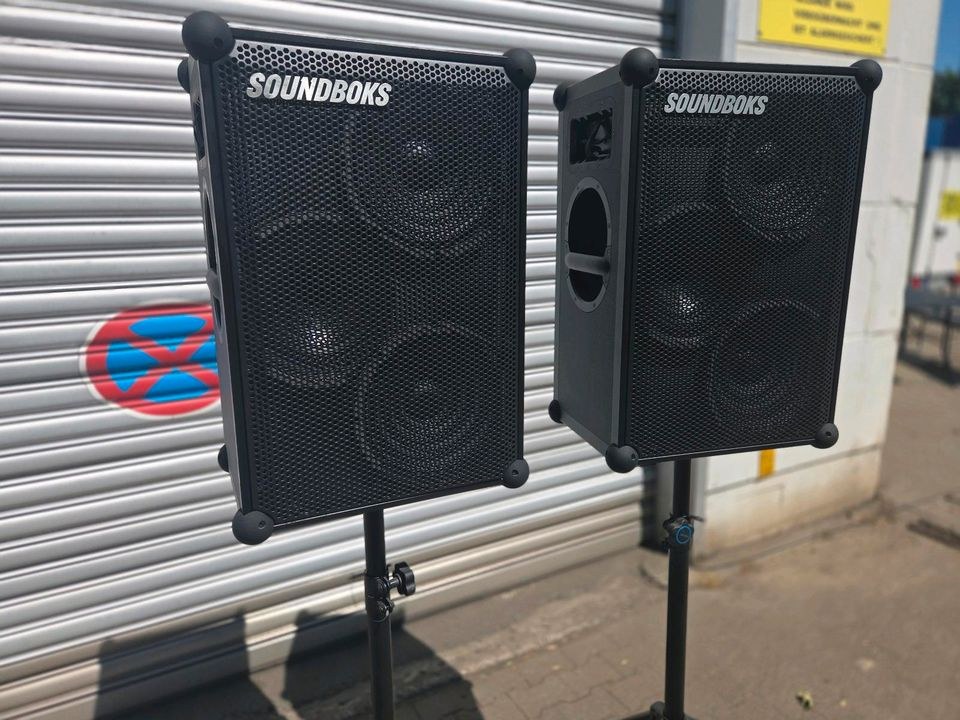 Partybox Musikbox Soundboks Akku Bluetooth 2x mieten in Mülheim (Ruhr)