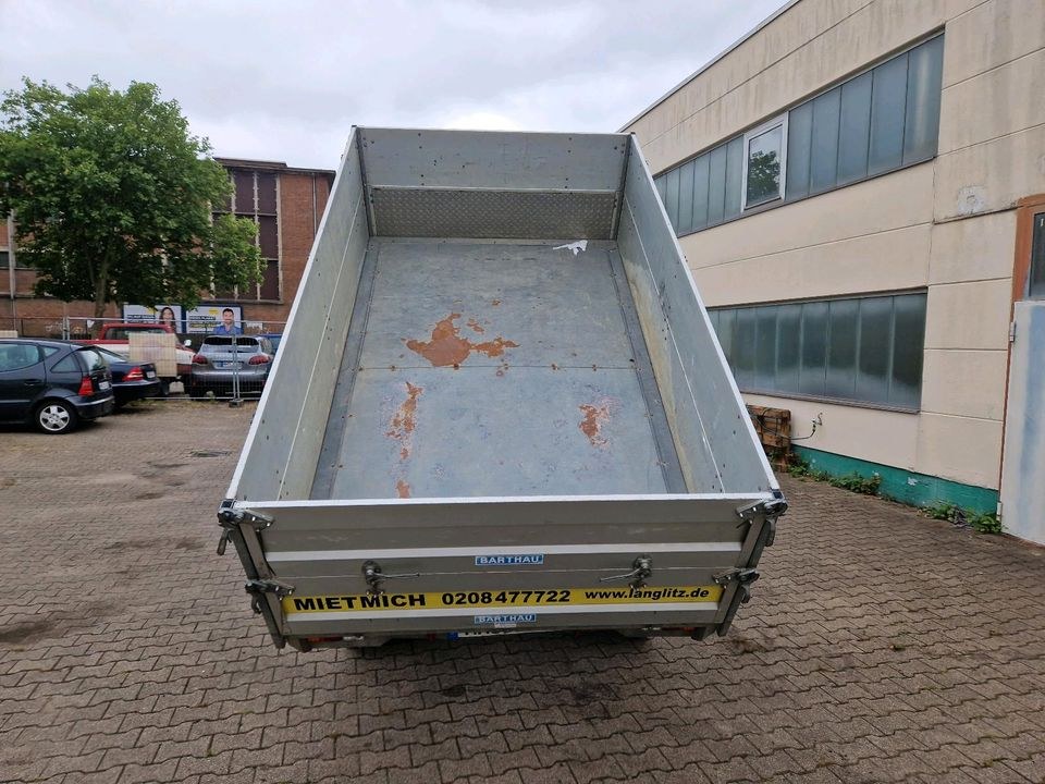 Anhänger Kipper 3 Seiten 2700Kg Doppelte mieten bei Friedrich - Ebert – 3