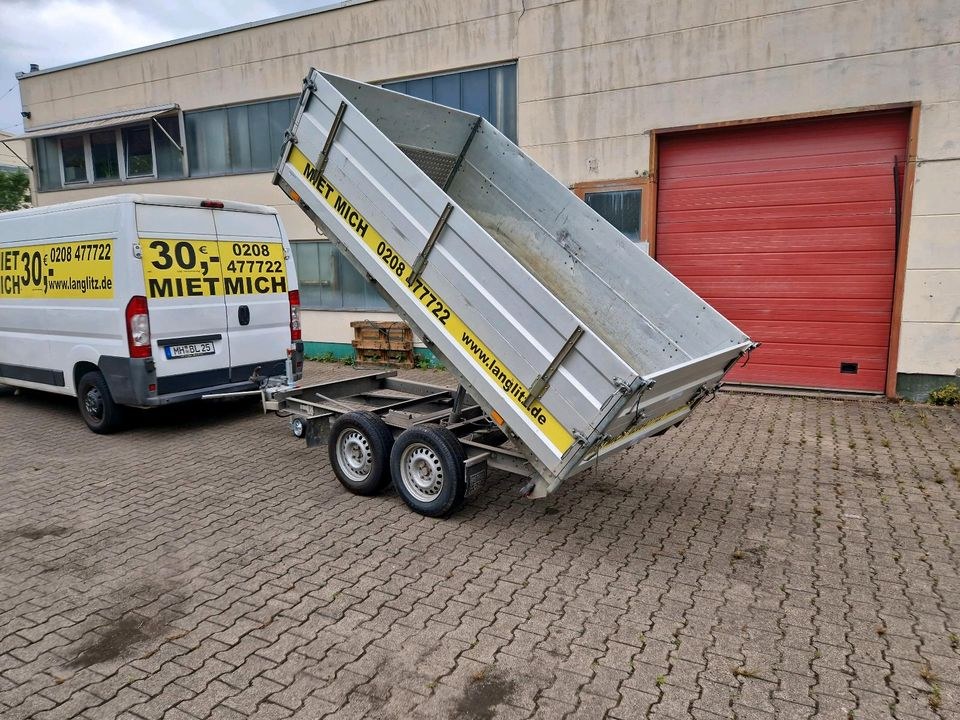 Anhänger Kipper 3 Seiten 2700Kg Doppelte mieten bei Friedrich - Ebert – 2