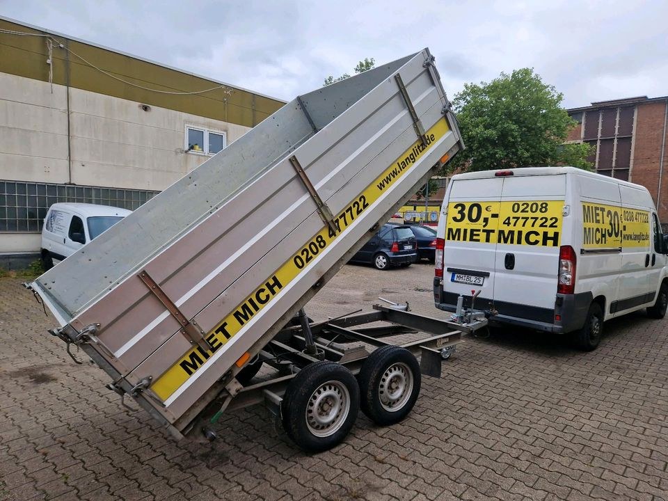 Anhänger Kipper 3 Seiten 2700Kg Doppelte mieten bei Friedrich - Ebert – 4