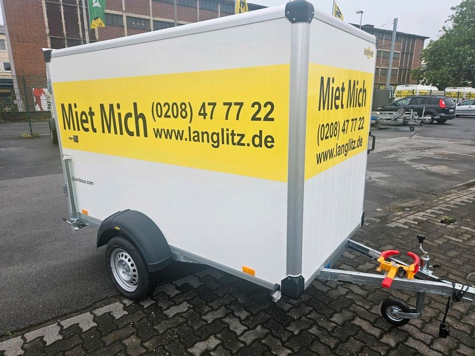 Kofferanhänger 750KG Umzug mieten in Mülheim (Ruhr) – fair & flexibel