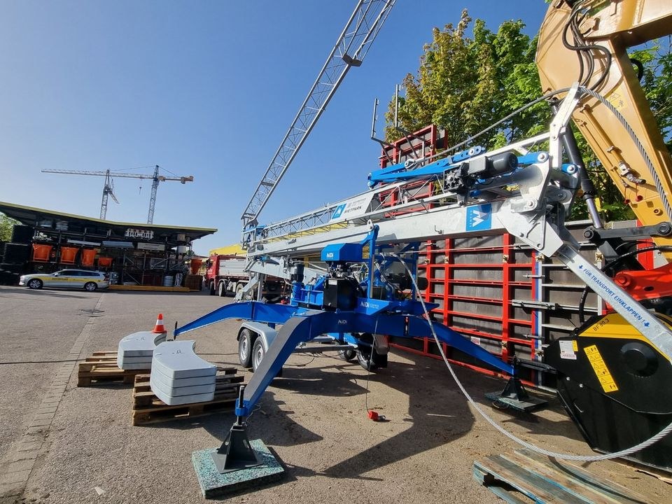 MiDi Kran Schnellmontage Anhängerkran LS mieten in Ingolstadt
