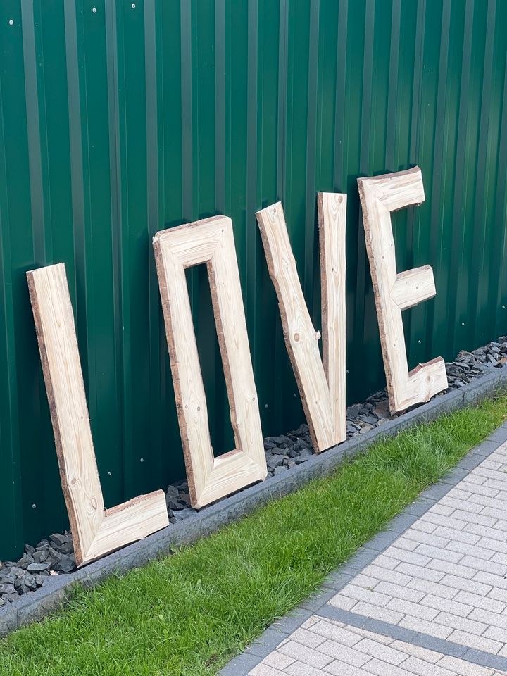 LOVE Letters Verlobung Heirat Heiratsantrag mieten in Reichshof – 2