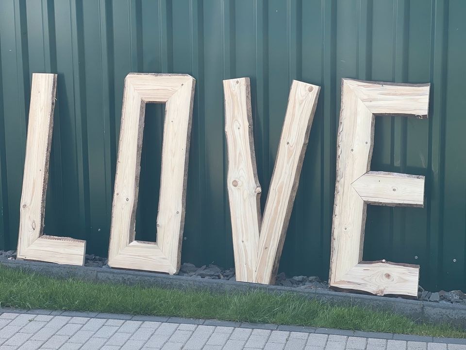 LOVE Letters Verlobung Heirat Heiratsantrag mieten in Reichshof – 3