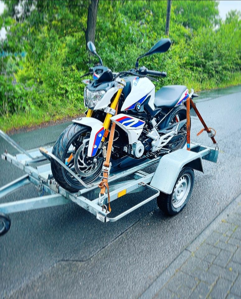 Motorradanhänger Anhänger mieten bei D. Timm Vermietung