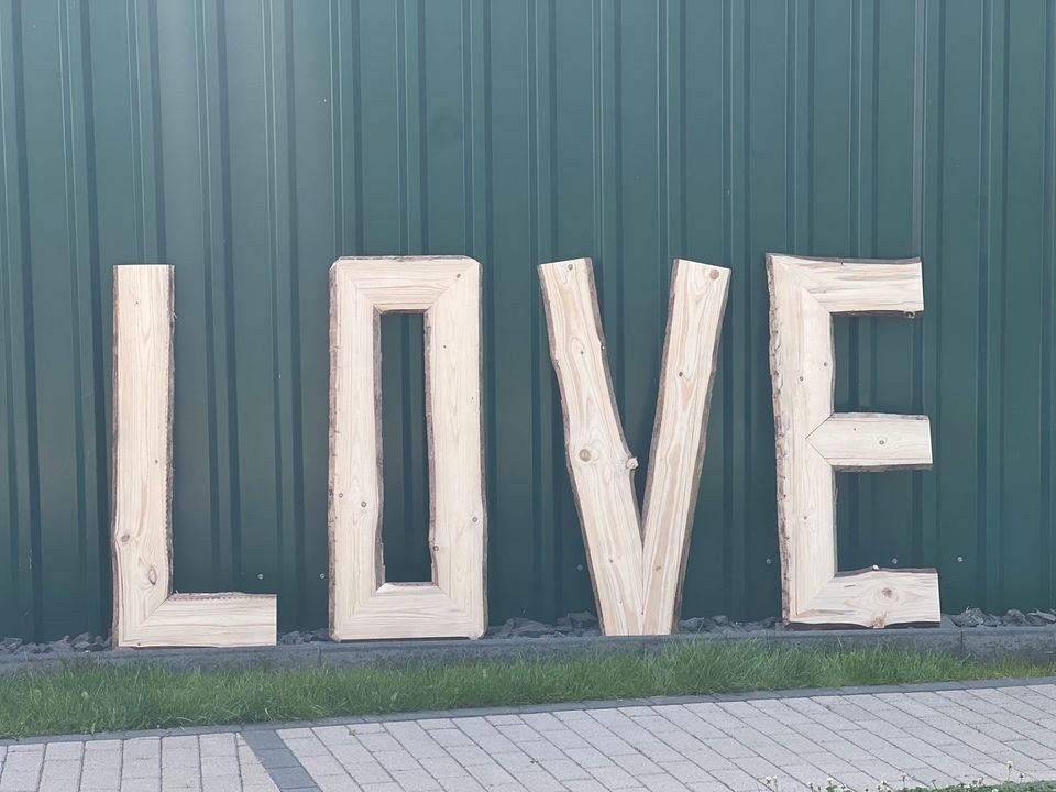 LOVE Letters Verlobung Heirat Heiratsantrag mieten in Reichshof – 4