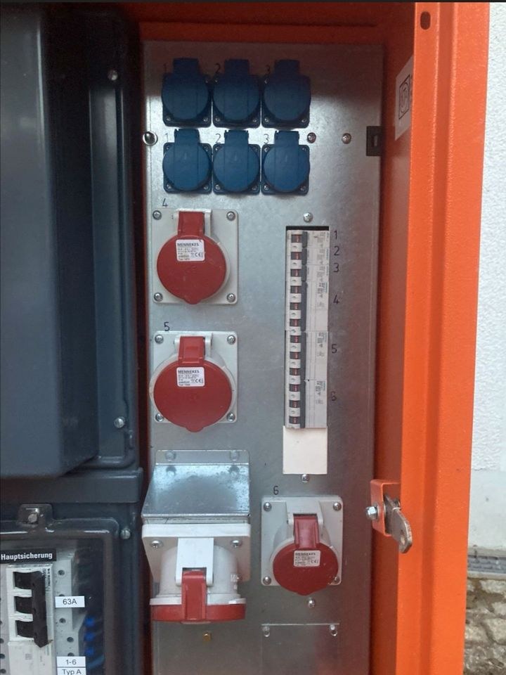 Baustromkasten,Bausstromverteiler,Anschlussverte mieten in Schwandorf – 3