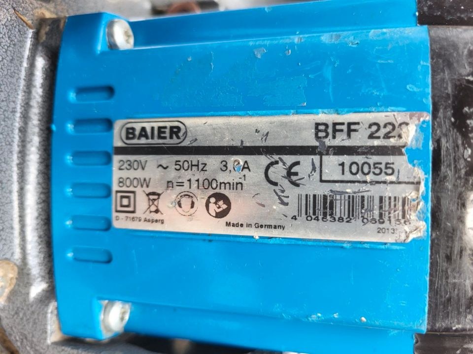 Putzfräse Fassadenfräse Baier BFF 222 mieten in Schwandorf – 4