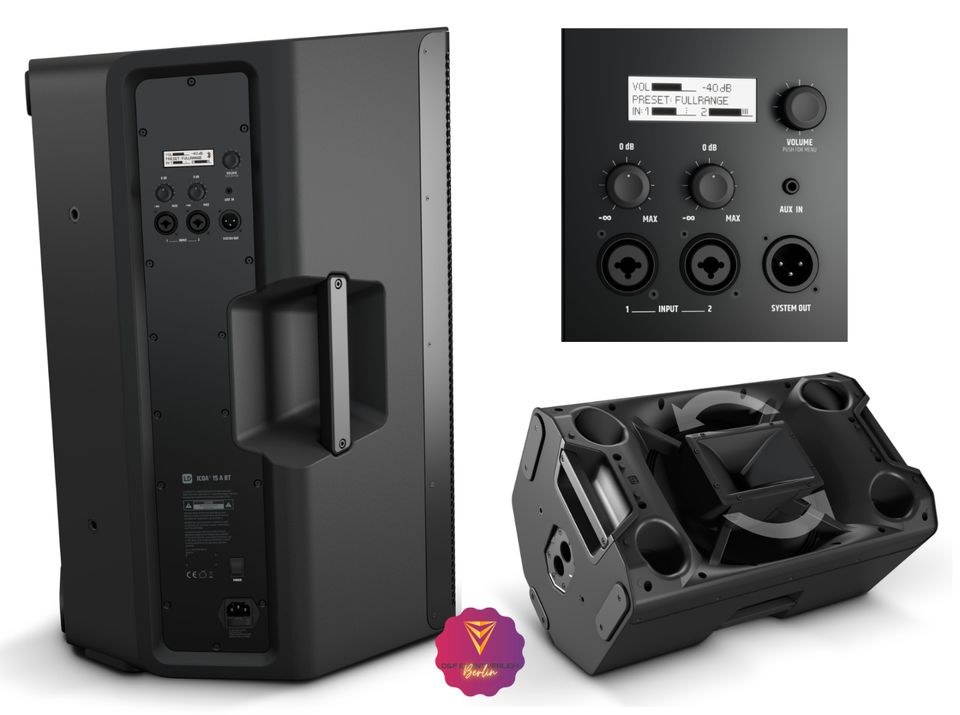 PA Boxen Musikanlage LD Systems 600 W RMS N mieten in Treptow – 2