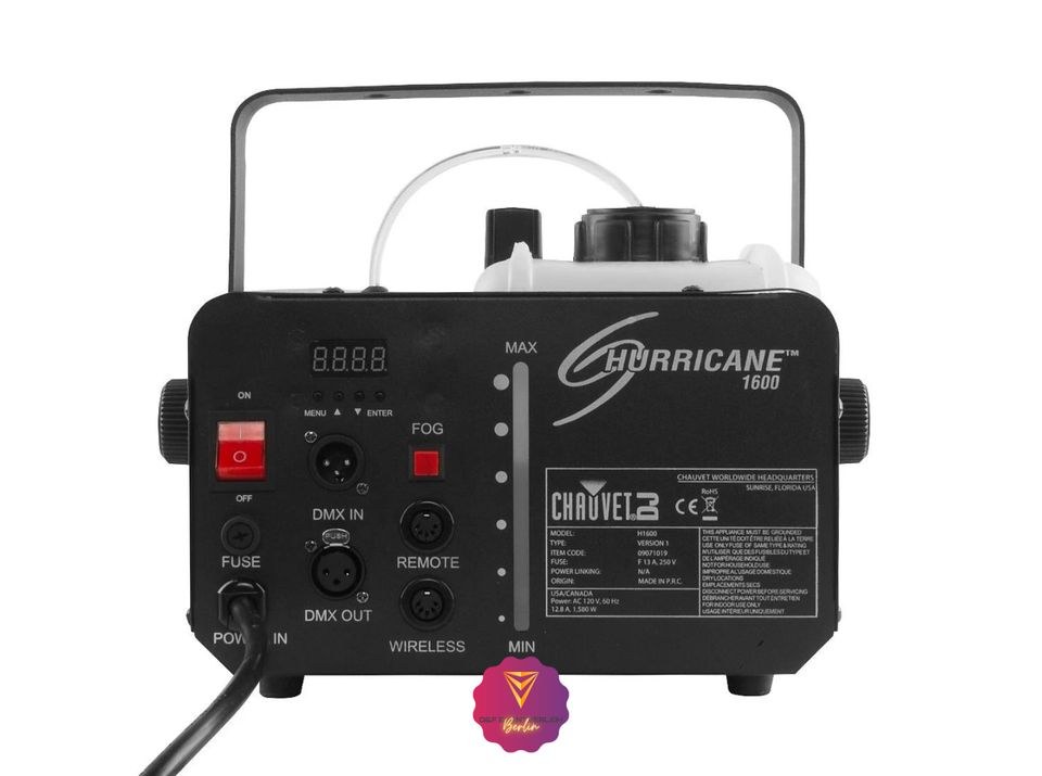 Nebelmaschine Nebelkanone 1580 W 707 m³ min N mieten in Treptow – 3