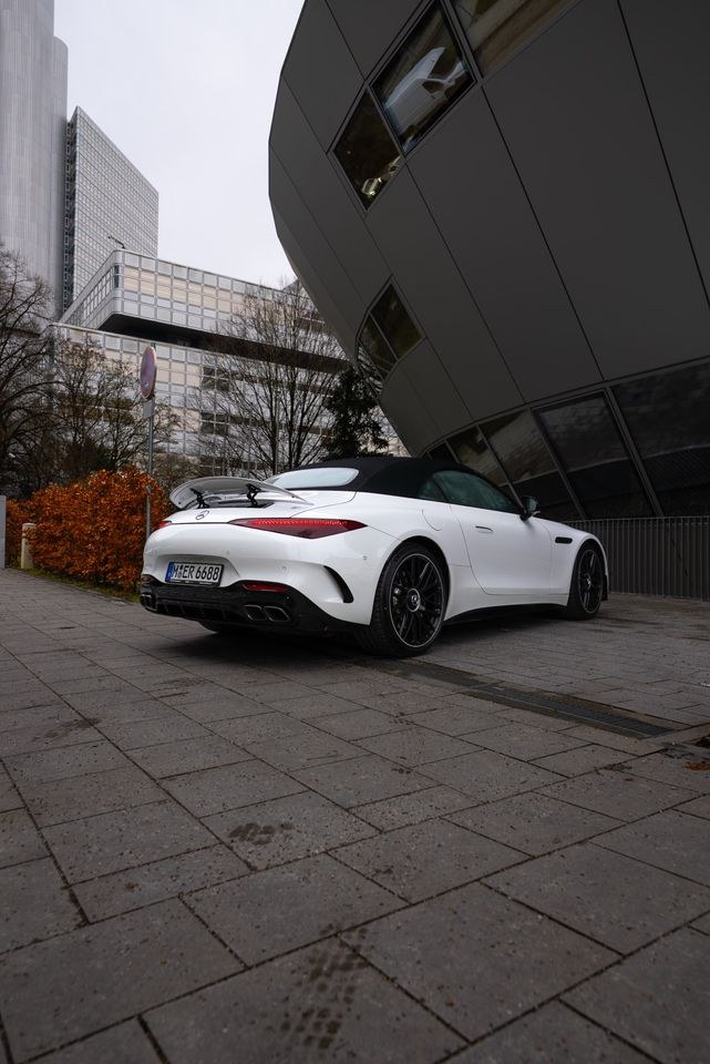 Mercedes SL AMG Cabrio ohne Kreditkarte mieten in Bogenhausen – 3