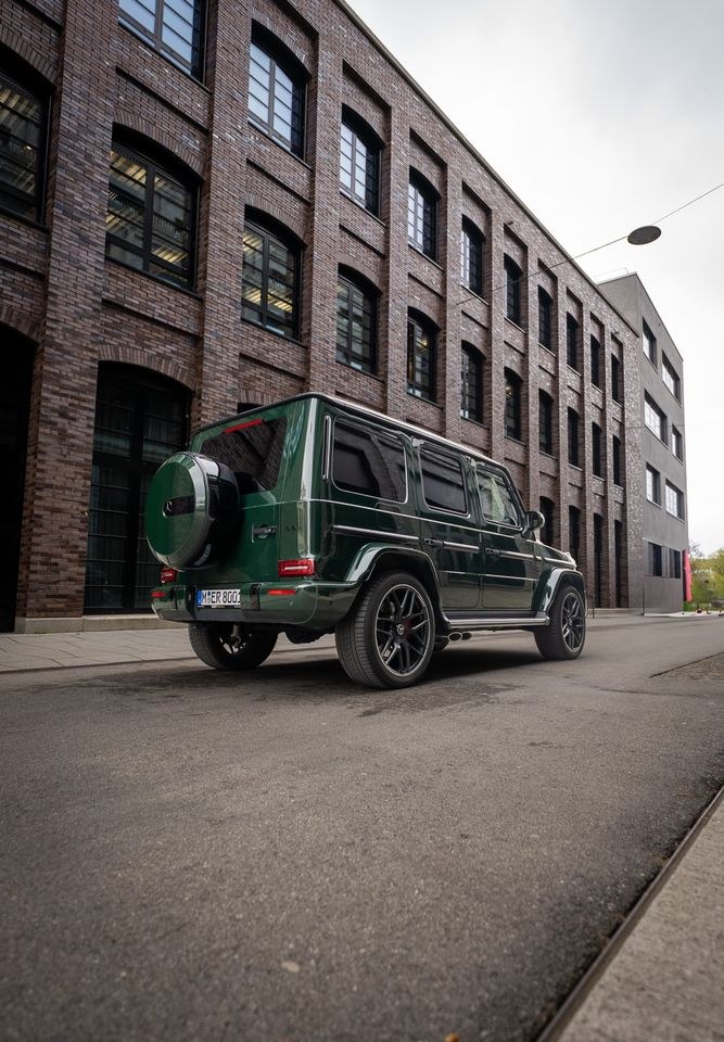 Mercedes G63 AMG ohne Kreditkarte mieten in Bogenhausen