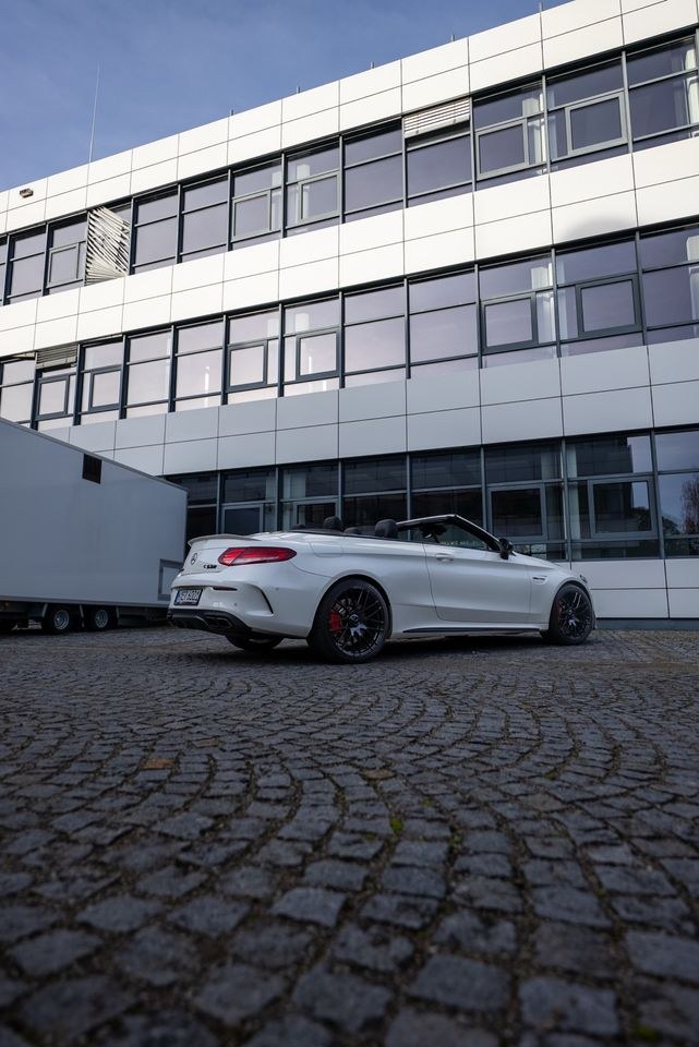 Mercedes C63s AMG Cabrio ohne Kreditkarte 19 mieten in Bogenhausen – 2