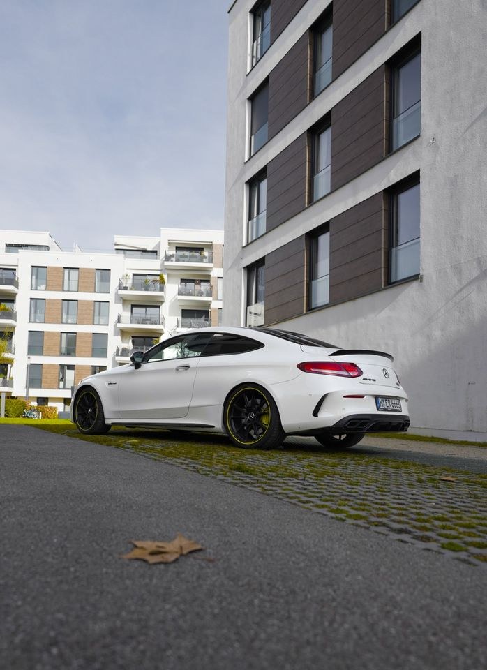 Mercedes C63s AMG Coupé ohne Kreditkarte 19 mieten in Bogenhausen – 3