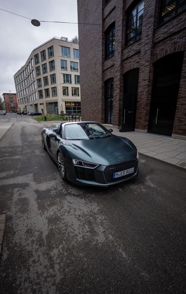 Audi R8 Spyder ohne Kreditkarte Sportwagen v10 mieten in Bogenhausen – 2
