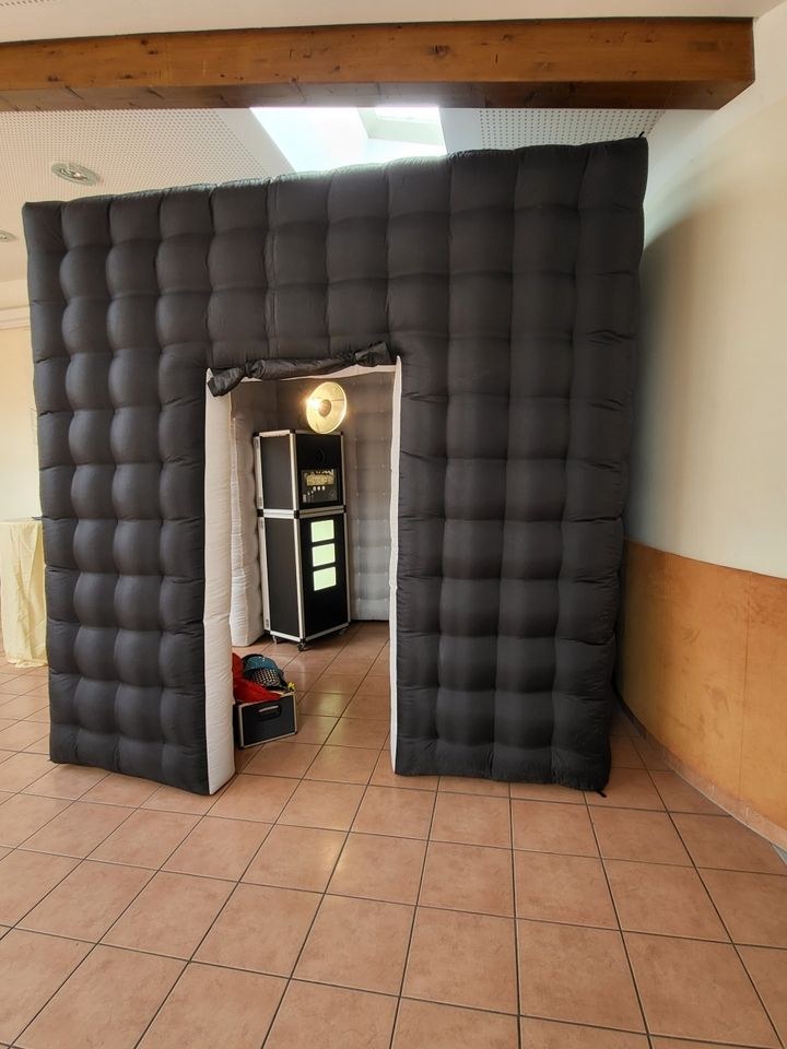 Fotobox LED Cube Sommerfest Firmenfeier mieten bei EventService-Nord – 4