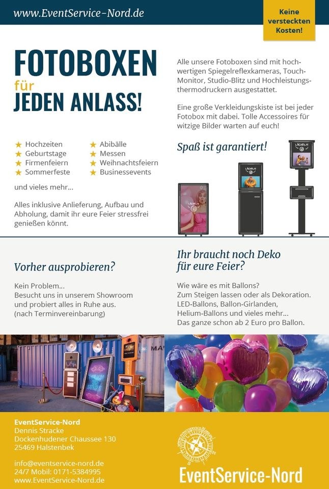 Profi Ballon Pumpe klein Druckschalter mieten bei EventService-Nord – 3