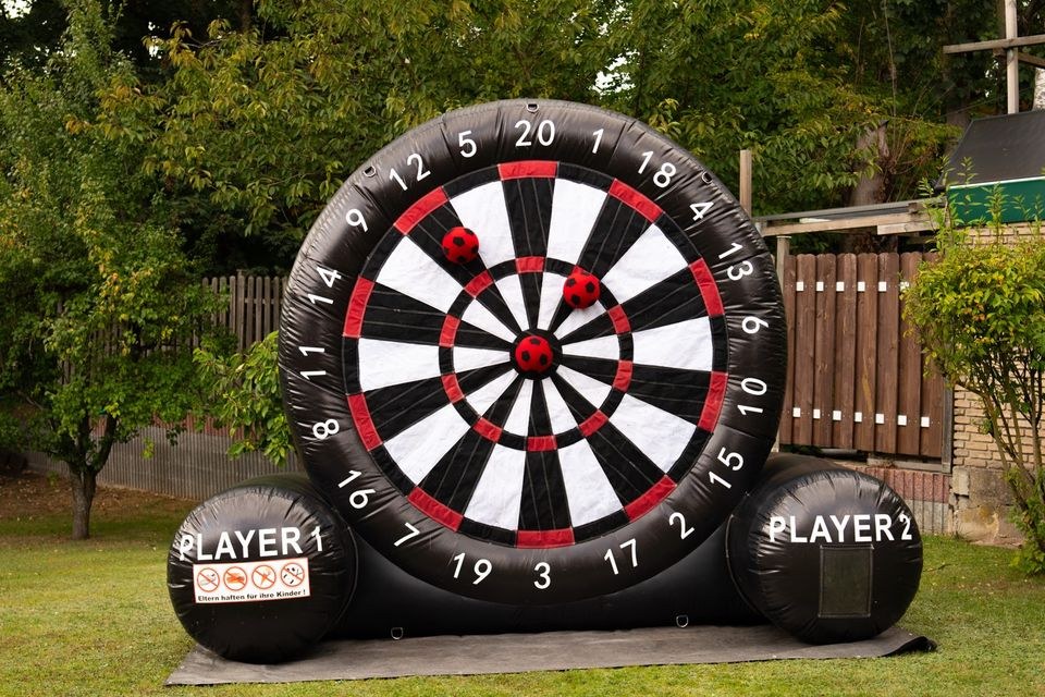 Fußball Dart XL Klettbällen mieten in Beckum – für Kinderfest & Feier – 2