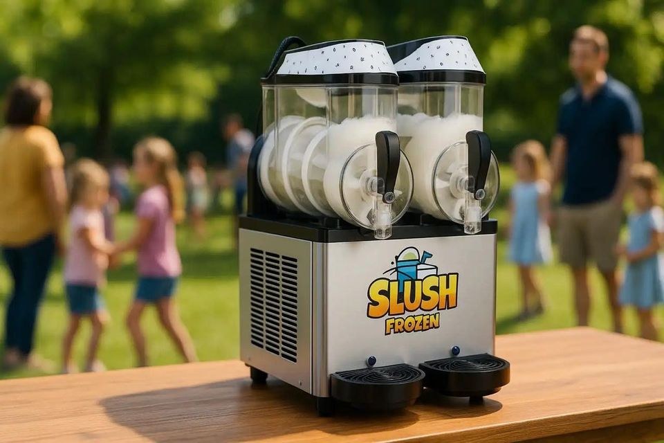Slush Eis Maschine Perfekt mieten in Beckum – eiskalt für Ihr Fest