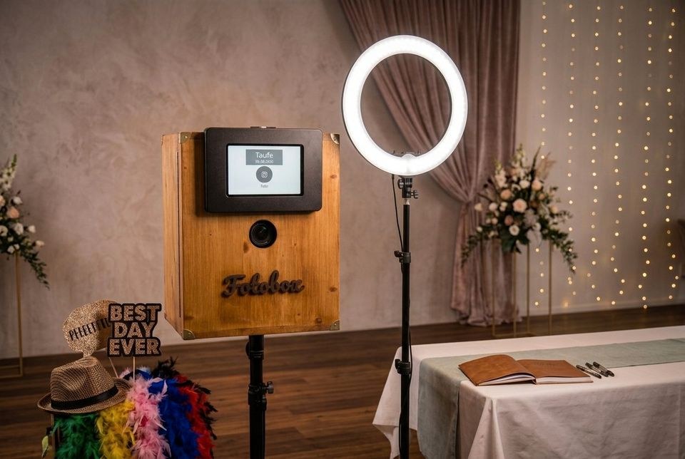Vintage Fotobox Drucker mieten bei Eventverleih PF