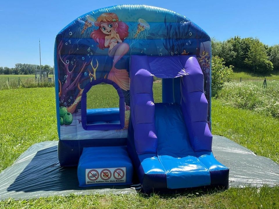 Hüpfburg kleine Meerjungfrau Gartenparty mieten in Erding – 2