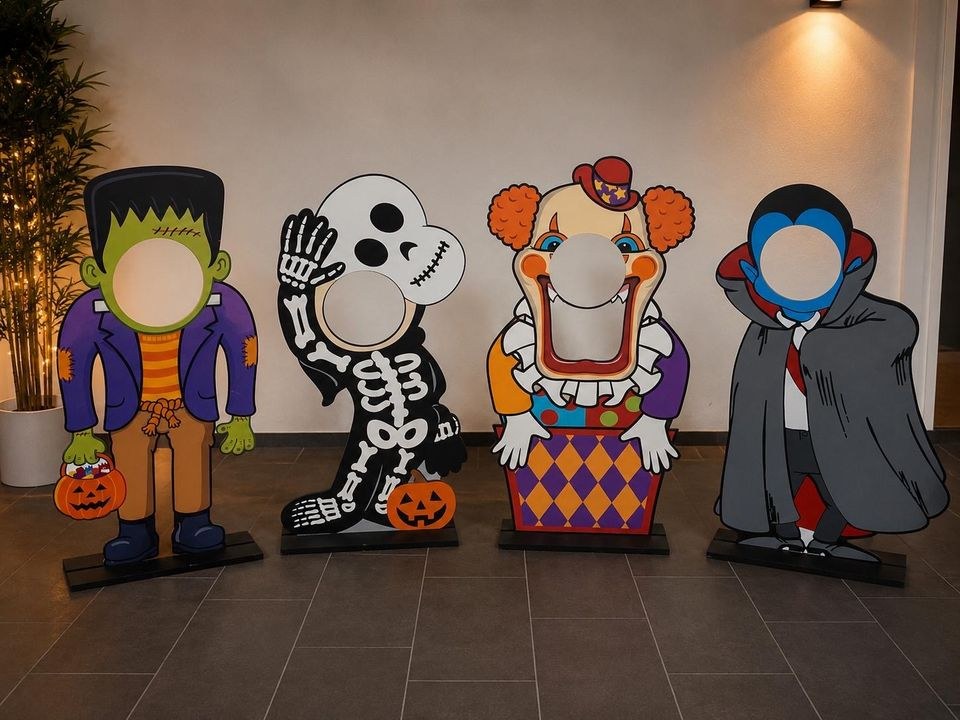 Fotofigur Monster mieten in Erding – Hüpfspaß für jede Feier